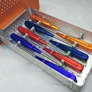 Curetas Cervicales Estándar de 8 Piezas, Instrumentos Ortopédicos para Columna Vertebral - Product Image 1