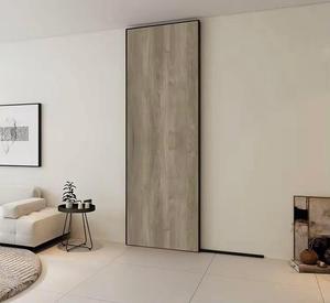 Factory-priced PVC Composite Interior Doors Durable Beautiful Warp-resistant Suitable for Bathroom Bedroom Home Office - Product Image 5