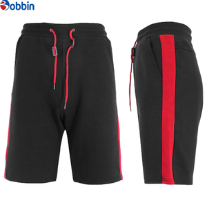 Nueva llegada: Pantalones cortos deportivos de hombre con logo personalizado en la parte delantera, de alta calidad, con franjas laterales, estilo casual, 3/4 de longitud, transpirables y de secado rápido. - Product Image 6