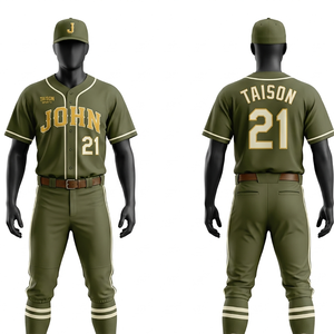 Custom <b>Black</b> Neon Yellow Baseball Uniform 260 GSM Polyester Sublimation Tackle Twill Team Wear - Product Image 2