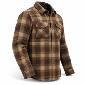 Premium Motorbike <b>Flannel</b> Shirt With Kevlar Lining Offering Classic Styling Practical Features And Comfortable Fit For Road Use - Product Image 2