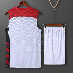 Uniforme de Baloncesto de Último Estilo, Nuevo Diseño, Uniforme de Baloncesto sin Mangas - Product Image 4