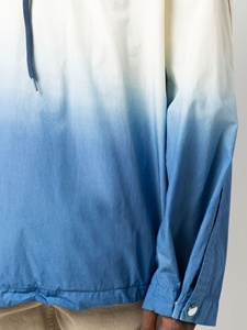 Chaqueta a prueba de viento con estampado de sublimación, prendas de vestir con tinte de corbata, chaqueta cortavientos informal con capucha para hombre - Product Image 4