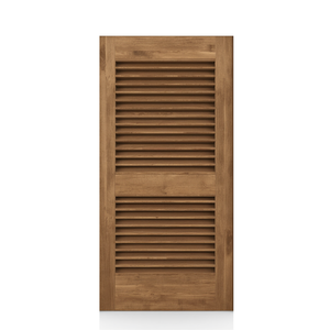 Paneles de Puerta de Madera Rústica con Revestimiento Acabado para Dormitorio, Armario, Sala de Estar y Uso como Partición Interior - Product Image 1