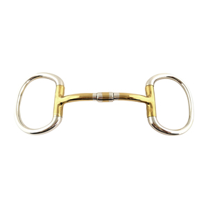 Bocado de Caballo de Acero Inoxidable de Colores Elegantes, Diseño Ecuestre Personalizado, Equipo de Entrenamiento Cómodo y Duradero para Montar - Product Image 1