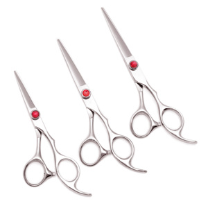กรรไกรตัดผมมืออาชีพใหม่ SALON SHEARS รุ่น JP 440C กรรไกรตัดผมตรง กรรไกรทำผม - Product Image 1