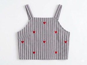 ชุดเซ็ตผ้าฝ้ายพิมพ์ลายสำหรับผู้หญิง เสื้อครอปท็อปลายทาง กางเกงขายาวทรงปาลาซโซ่ ชุดลำลองใส่เที่ยวพักผ่อนฤดูร้อน - Product Image 3