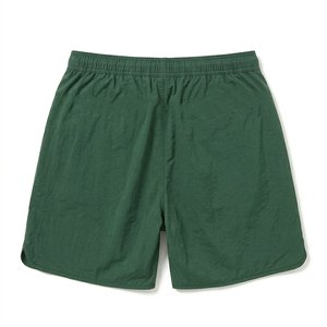 RTS Wholesales Custom Logo Green Men's High Quality Nylon <b>Wind</b> <b>Breaker</b> Sets For Summer Outdoor Men Set Streetwear Hoodies Shorts - Product Image 5