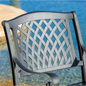 Set di 2 Sedie Cayman Arch Mesh I per Uso in Giardino - Product Image 4