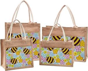 Sac en jute très demandé, écologique et idéal pour les courses au marché des agriculteurs, disponible à un prix abordable en provenance d'Inde - Product Image 3