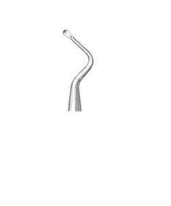 Curetas para huesos Fig. n.º 6R, manuales, de acero inoxidable premium, clase profesional - Product Image 1