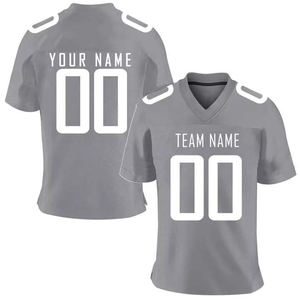 Industry breathable American football <b>shirt</b> Custom American football jersey 100% <b>polyester</b> football <b>shirt</b> - Product Image 2