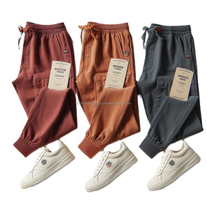 Pantalon de jogging en coton pour femmes sur mesure Streetwear élastique à séchage rapide Style confort taille moyenne pantalon de survêtement cargo plat en gros - Product Image 5