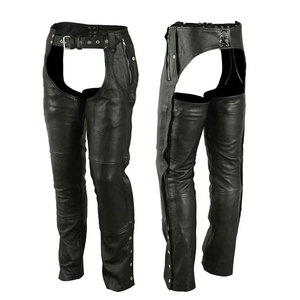 Cuissardes en cuir personnalisables pour hommes, parfaites pour les motards et les équitation, cuissardes en cuir sur mesure à vendre - Product Image 1