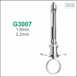 Instrumento Quirúrgico Dental para Hueso, Osteótomo Metálico de 1.8mm y 2.2mm con Adaptador para Cirugía de Implantes, Jeringas Dentales Clase I, Manual - Product Image 1