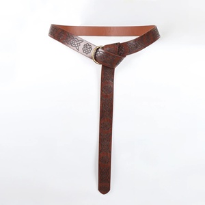 Cinturón de Cuero Medieval Vikingo Imra Impex Premium, el Más Vendido, Accesorios de Cosplay de Caballero Retro, Hebilla de Aleación con Grabado Vintage 2026 - Product Image 4