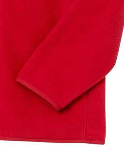 2026 <b>Men's</b> Blue <b>Sherpa</b> Lined Denim <b>Jacket</b> Winter Patchwork Embroidered Trucker Coat red color <b>sherpa</b> <b>jacket</b> for <b>men</b> - Product Image 2