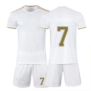 Maillot de football respirant 100 % polyester de haute qualité à séchage rapide, uniforme de football personnalisé, tenue d'équipe de football, vente directe d'usine - Product Image 5