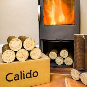 Briquetas de Madera de Roble, Fresno, Pino y Abedul 100% Naturales de Primera Calidad para Calefacción y Cocina, Entrega Rápida, Fácil Almacenamiento para el Hogar - Product Image 5