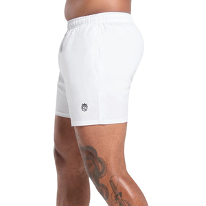 Pantalones Cortos Deportivos para Hombre, Corte Ajustado de 5 Pulgadas, Ligeros, de Secado Rápido, para Gimnasio, Correr y Entrenamiento, Color Blanco - Product Image 3