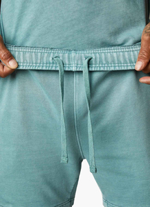 Shorts de sport pour hommes en gros de l'usine du Pakistan, motif uni, avec poches, décontractés, style streetwear, respirants, en molleton bouclette 100% - Product Image 5