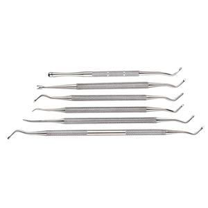 Pedicure Manicure Tools Nail <b>File</b> Dead Skin Push Cuticle Remover Nail Pusher Gold Stainless Steel Cuticle Pusher Nail Art - Product Image 6