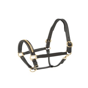 Super Soft Leather Padded Horse <b>Halter</b> in Black or Havana Leather Customized With Colorful Beaded & Crystals Bling Racing <b>Halter</b> - Product Image 6