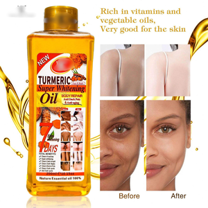 Huile de graines de curcuma 100% originale, huile essentielle pure, formule super blanchissante, hydratant éclaircissant pour le visage et le corps, correcteur de taches brunes - Product Image 3