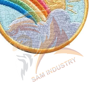 Patchs brodés personnalisés style sport en gros, fabriqués à la main, en toile tissée 3D, à séchage rapide - Product Image 6