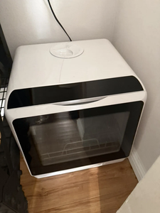 Lavavajillas portátil de encimera con tanque de 5 litros y 6 programas para espacios pequeños - Product Image 6