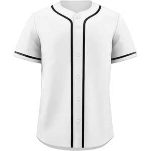 Camiseta de béisbol de combate con dobladillo curvo y parte inferior modificada, uniforme superior de softbol - Product Image 4