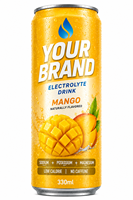 Private Label Elektrolytdrank Gezonde Hydratatie Elektrolyt Aanvulling Drankje Laag in Suiker Verfrissende Fruitdrank Gratis Monster