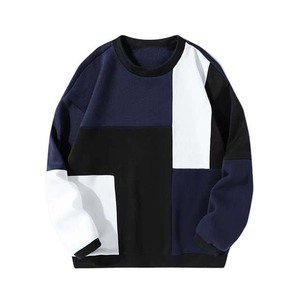 Premium Thermal <b>Fabric</b> Heavyweight Warm Soft Comfortable Winter Streetwear Custom Logo Men’s Crewneck Sweatshirt - Product Image 2