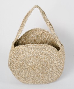 กระเป๋าถือสะพายข้างผู้หญิงทำมือจากปอกระเจาธรรมชาติ รุ่นปี 2026 ทันสมัย เป็นมิตรกับสิ่งแวดล้อม  แบบเปิดโล่ง  รับสกรีนโลโก้  สไตล์โบฮีเมียน สำหรับเดินทาง  ขายส่ง - Product Image 2