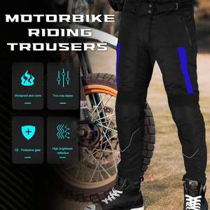 Combinaison de moto pour homme Bacca Moto, homologuée CE, en Cordura, veste et pantalon, course, respirante, protection moto, imperméable, pour motards - Product Image 4
