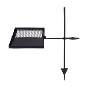 Griglia Pieghevole Girevole in Metallo per Falò con Borsa per il Trasporto per Barbecue - Product Image 4