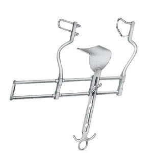 Retractor Abdominal Manual Balfour, Autoajustable, de Acero Inoxidable, con Certificación CE, Kit Quirúrgico para Uso Hospitalario - Product Image 6