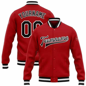 Custom Cotton-Blend Varsity Sweat-<b>Jacket</b> – Soft-Touch Fleece Lining, and High-Density Rib-Knit Cuffs - Product Image 2