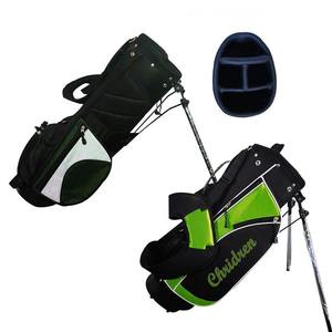 Sac de golf moderne pour junior avec poignée intégrée Easy Lift et finition vert lime vif pour une meilleure visibilité - Product Image 3