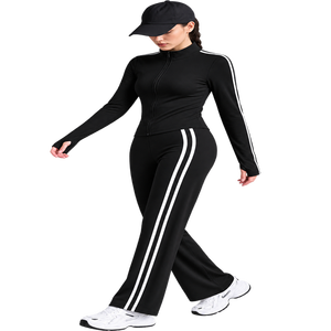 Meilleures tenues de yoga 2026 : Achetez des leggings de yoga noirs à devant plat 100 % coton Oxford de chez Next Pakistan – Confiance et tenue couvrante, style modeste - Product Image 4