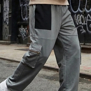 Pantalones de Verano para Hombre, de Alta Calidad, Ligeros, Transpirables, de Color Sólido, Estilo Vintage, Nueva Moda, Venta Caliente, Ropa Urbana - Product Image 5