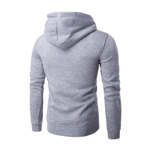 Sudadera con Capucha y Cremallera 100% Algodón, Color Azul, Alta Calidad, OEM, Personalizada, Camuflaje, Ecológica, Ropa de Invierno para Hombre - Product Image 6