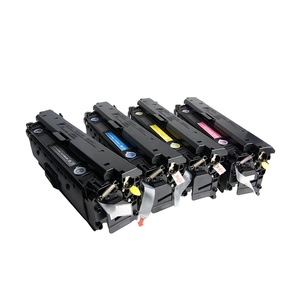 Tatrix Compatible Premium Laser Cartouche De Toner Couleur <span class=keywords><strong>CF360A</strong></span> CF361A CF362A CF363A 508A pour Imprimante HP M552dn M553x - Product Image 1