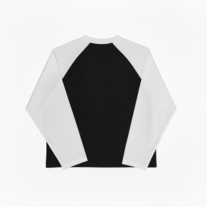 Custom Printed logo Women's Stretch Color blocking Pullover Crew Neck Long Sleeve T <b>shirt</b> Slim Fit Wholesale Price <b>Shirt</b> - Product Image 4