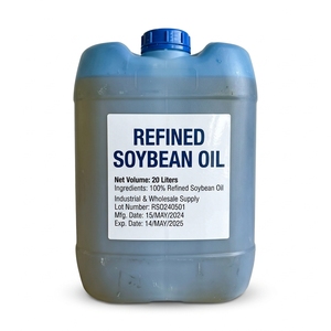 Huile végétale comestible en vrac de qualité supérieure, huile de soja raffinée pour importateurs alimentaires, en emballage souple, prête à l'exportation, sécurisée - Product Image 1