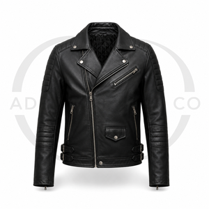 Custom <b>Biker</b> <b>Jacket</b> Manufacturer | Premium Motorcycle Leather <b>Jacket</b> | <b>Men's</b> & Women'<b>s</b> Fashion Riding <b>Jacket</b> | - Product Image 1