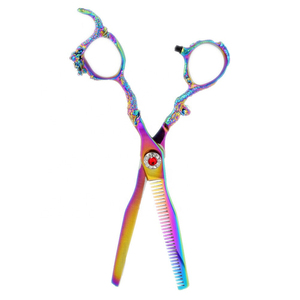 dragon handle scissors comfortable grip hair <b>shears</b> dragon design scissors professional salon hair <b>tool</b> dragon style - Product Image 4