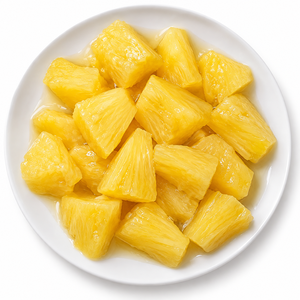 Fabricant vietnamien fournit des morceaux d'ananas délicieux de qualité internationale dans du sirop, emballés en conserve de 30 oz - Product Image 1