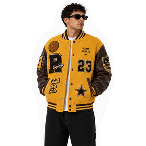 Customized Varsity <b>Jacket</b> for Men High Quality with Unique Logo Vintage Style for <b>Winter</b> ODM Supply high quality product - Product Image 5