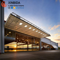 Hangar de Estructura de Acero Prediseñado con Diseño de Estructura de Acero Galvanizado